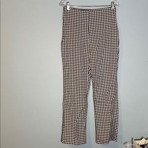 Black & White Gingham Pants